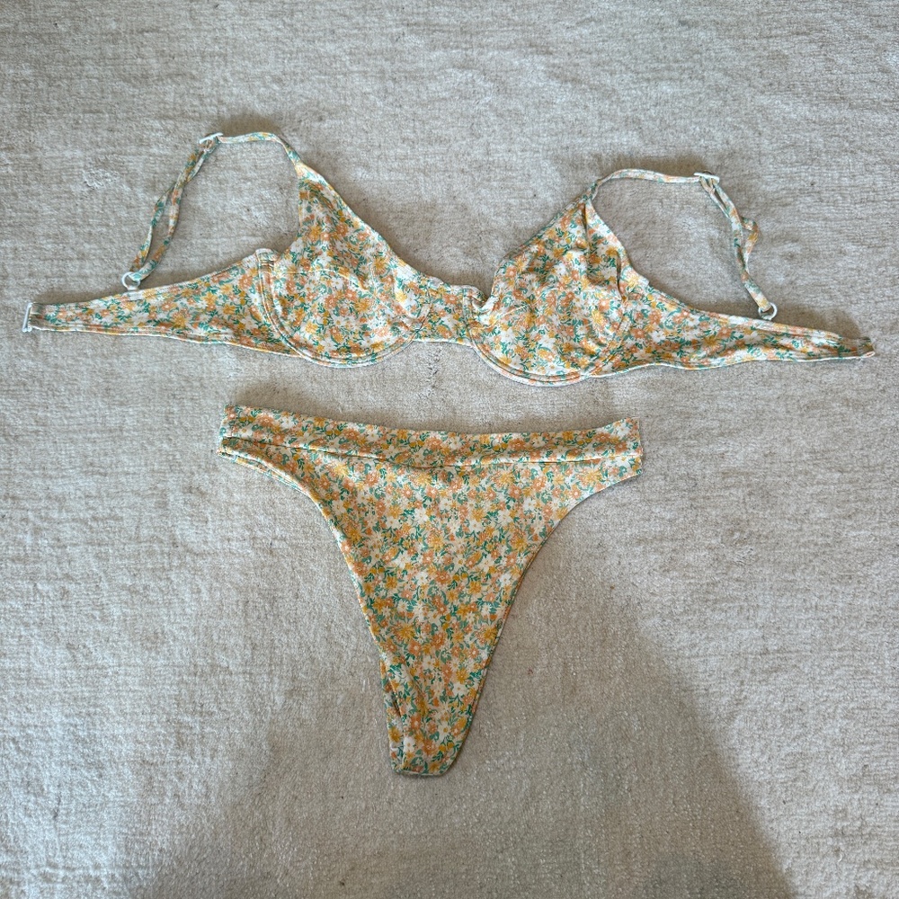 stone fox swim bikini set
